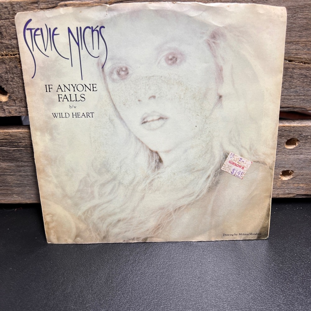 Stevie Nicks If Anyone Falls Wild Heart 45 RPM Vinyl 7 Inch Single 7-99832 1983
